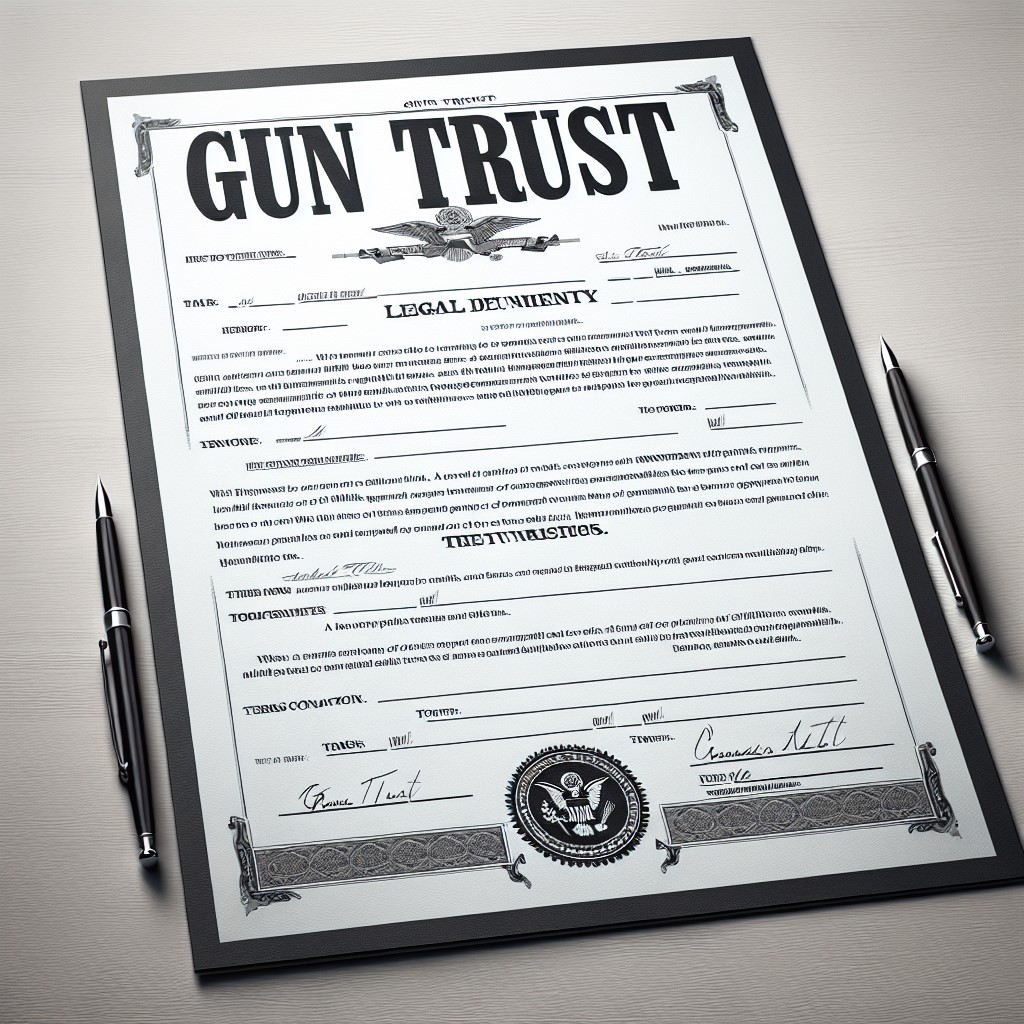 Gun Trusts Planning for Your Firearms in California Copenbarger & Copenbarger LLP